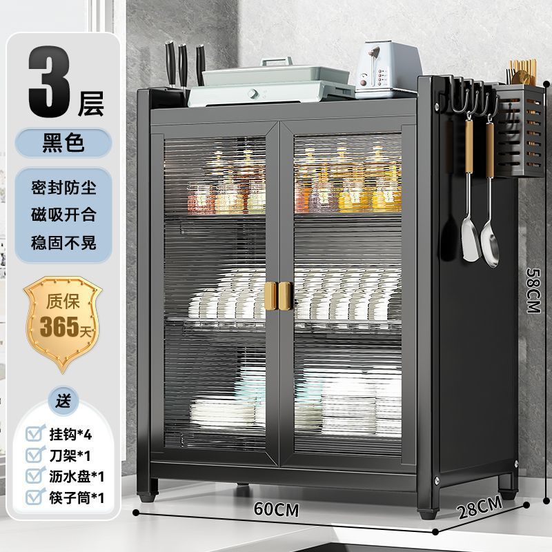 Estante de platos con cubierta estante de platos de cocina estante de almacenamiento para armario doméstico mostrador palillos bandeja caja de almacenamiento a prueba de polvo estante de drenaje multifuncional