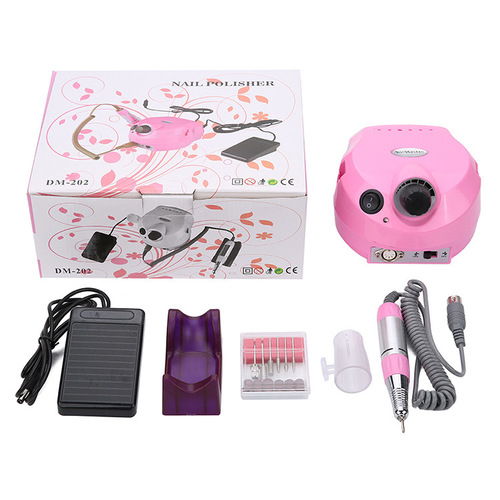 Nail Beauty Nail Grinder 202 Grinding Machine Nail Polisher 35,000 RPM Electric Nail Grinder Nail Shaping Machine Factory Wholesale