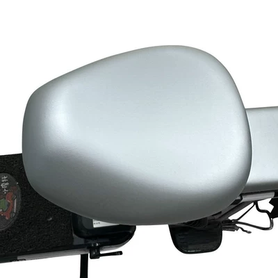 Electric car cushion Universal Leather Seat Cover for Bicycles - silver-leather-front-seat-cover