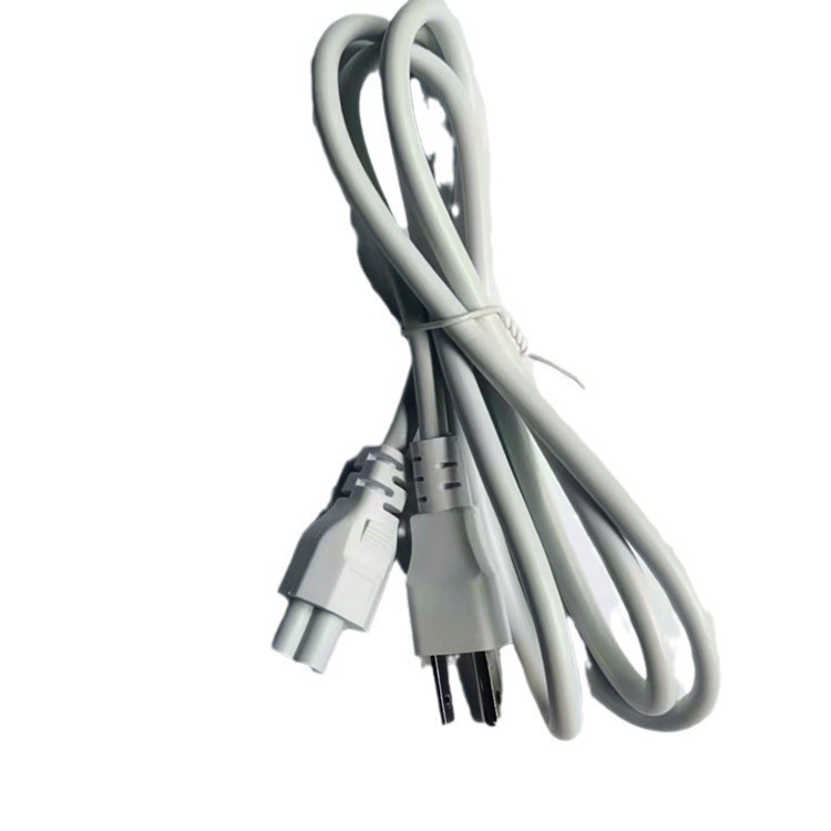 美规电源线1米 梅花尾AC插头线 美标三插梅花尾 美式笔记本插头线