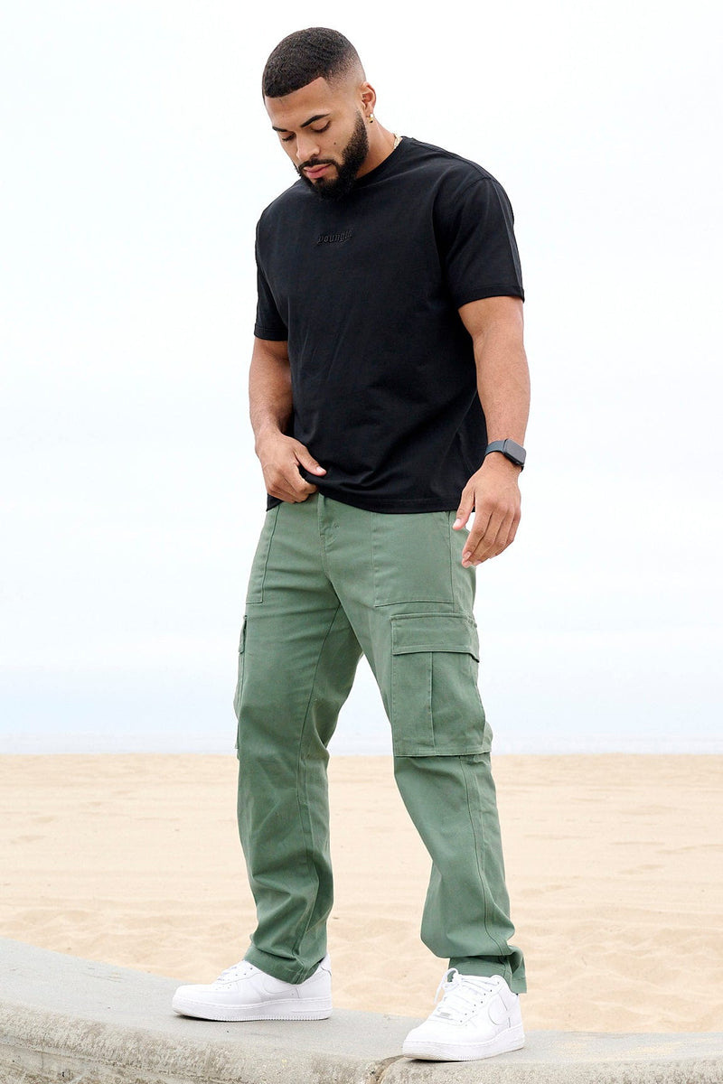 455g Weight Full Length Pants Length Polyester Fabric Type Mid Waist Waist Line Cargo Pants Pants Type Micro-Elastic Elasticity Casual Occasion Loose Fit Type Solid Color Pattern Spring, Autumn Season Men's Gender Simple Style Style Men's Solid Color Simple Style Loose Men's Bottoms 9