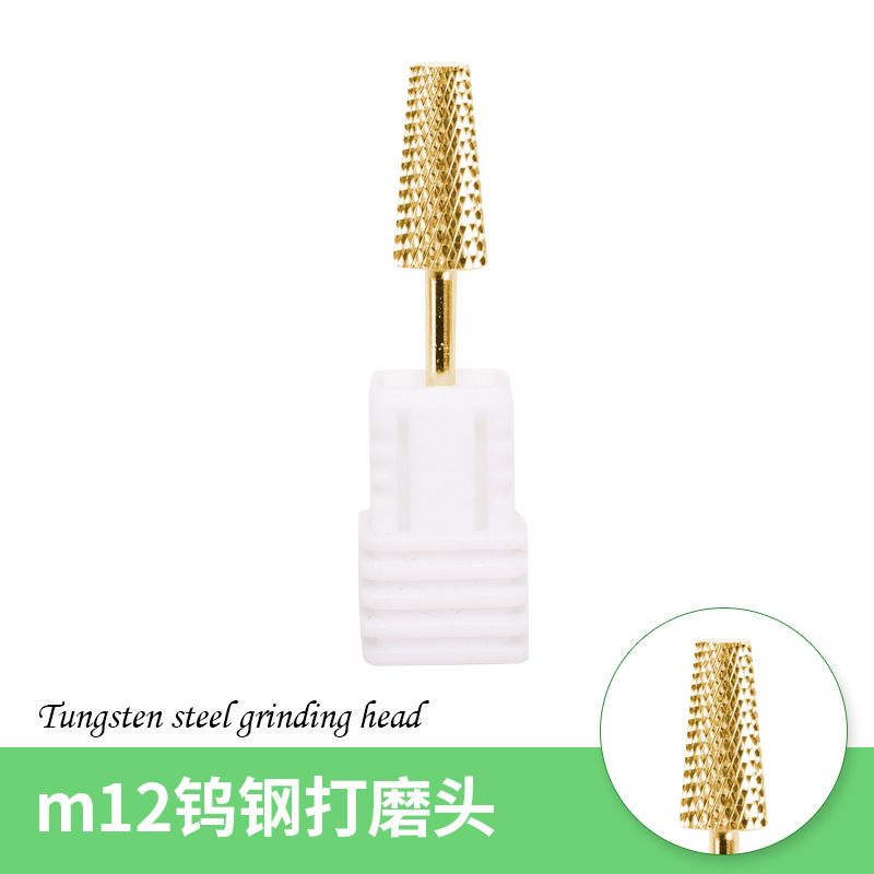 Ventas transfronterizas de uñas de aleación de tungsteno de acero conjunto de cabeza de molienda, máquina de molienda especial de herramientas de cepillo de cabeza de molienda 7 conjuntos