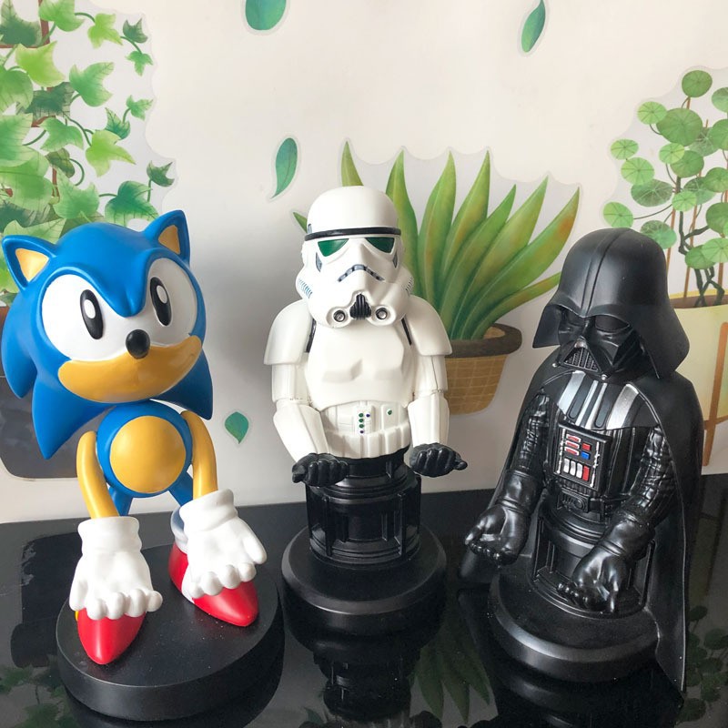 Star Wars Black Warrior Ares Helmet Adornos Modelo Soporte para teléfono móvil Venom Spider Soporte para teléfono móvil Shuren Soporte para teléfono móvil