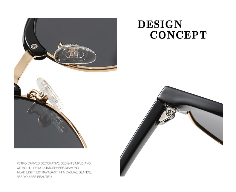 96g Weight Half Frame Glasses Structure Sunglasses Classification Tac, UV400 Protection Lens Material Special-Shaped Mirror Glasses Style Holiday, Travel, Party Occasion Solid Color Pattern All Seasons Season Women's Gender Retro, Sweet Style Retro Sweet Solid Color Tac UV400 Protection Special-Shaped Mirror Half Frame Women's Sunglasses 1