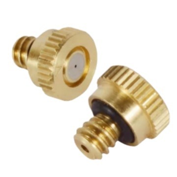 Latón boquilla de baja presión grifo presión de agua Taller de eliminación de polvo calefacción refrigeración jardín atomización paisajismo boquilla