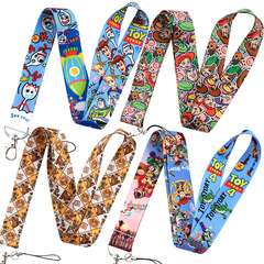 玩具牛仔警長卡通手機繩 證件卡掛繩吊牌掛繩掛脖鑰匙鏈掛繩