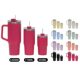 Cross-border explosions 304 stainless steel with handle ice bully car cup three-piece large-capacity outdoor sports thermos cup
