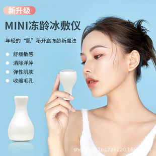 Cross-border New Beauty Ice Muscle Instrument Facial Ice Skin Small Ice Hammer Ice Ice Machine Pore Contraction Massage Cold Machine