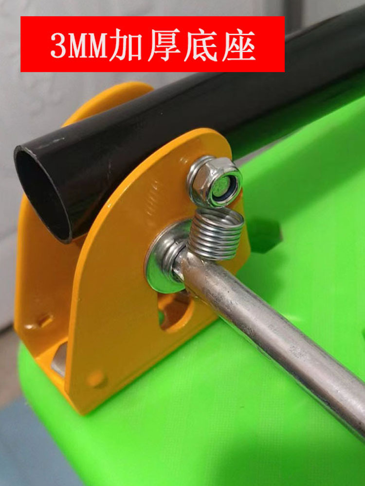 手推车配件把手折叠底座塑料板车扶手通用合页加厚折叠配件