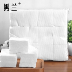 6X7パール柄コットンシート スパ湿布用メイク落としコットンシート 美容室用使い捨て ブラックオーキッド 正規品 美容室と同じタイプ