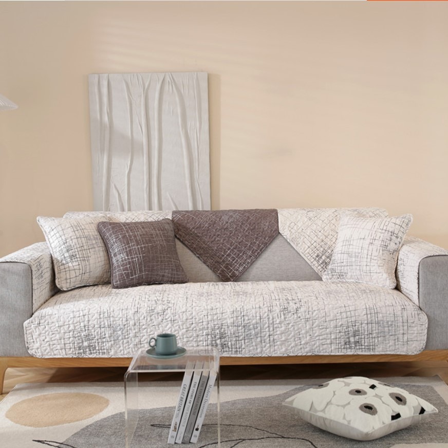 Funda de sofá universal de algodón antideslizante moderna_voghion.com