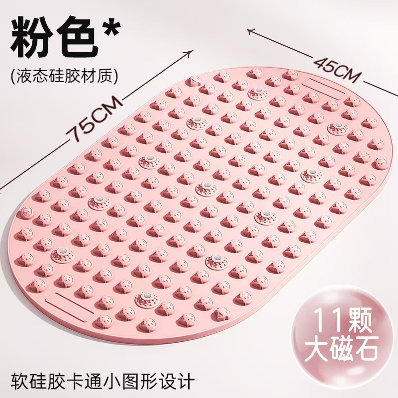 软硅胶指压板按摩垫疏通经络室内运动踩足底按摩垫加大慢跑减肥垫|undefined