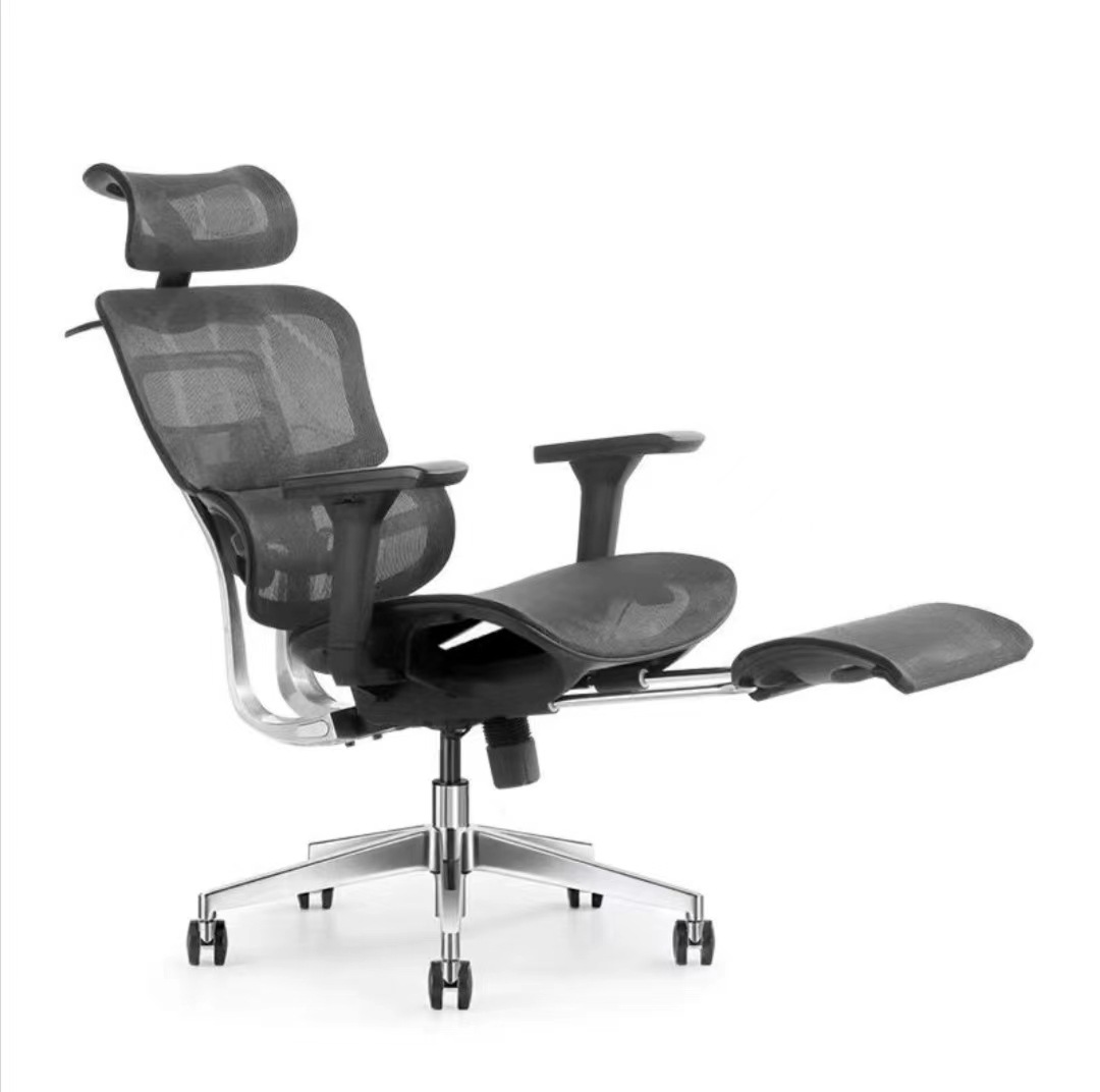 Silla ergonómica cómoda silla de oficina de larga duración Silla de computadora para el hogar SILLA DE personal Silla de entrenamiento de conferencias soporte de cintura ajustable