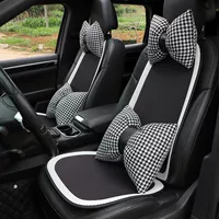 Летняя простая Автомобильная подушка Ледяной шелк Дышащая сетка Удобная Автомобильная подушка в Интернете Популярные товары для салона автомобиля