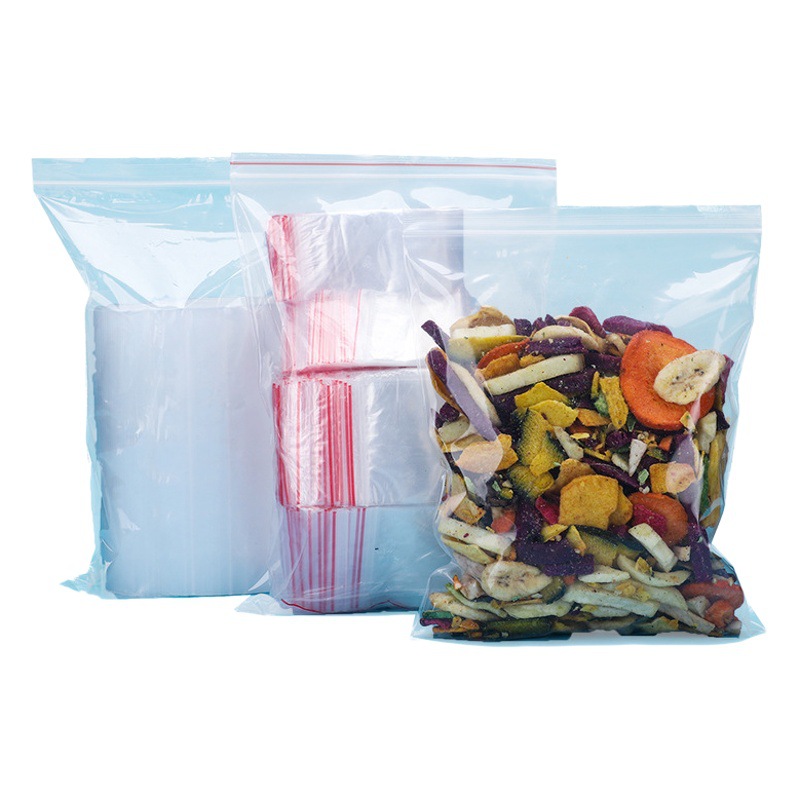 Bolsa ziplock pe, bolsa sellada transparente, bolsa ziplock larga, bolsa ziplock cuadrada, bolsa ziplock transparente al por mayor