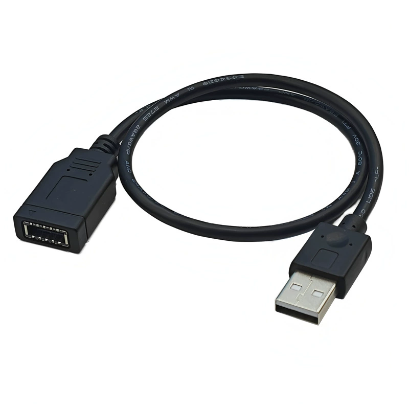 USB передняя панель кабель 9PIN к TYPE-E KEY-A к USB-A - короткая линия шасси передний TYPE-C
