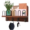 Wall -mounted wall storage rack office Email letter storage rack porch corridor key cloak rack finishing rack