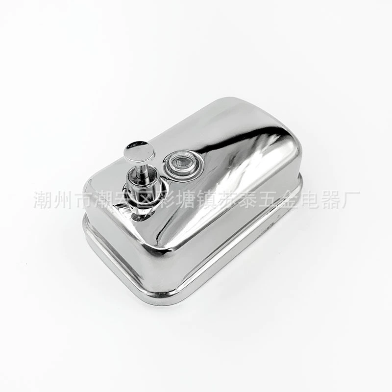 Soap, shower gel, hand sanitizer, container stainless steel