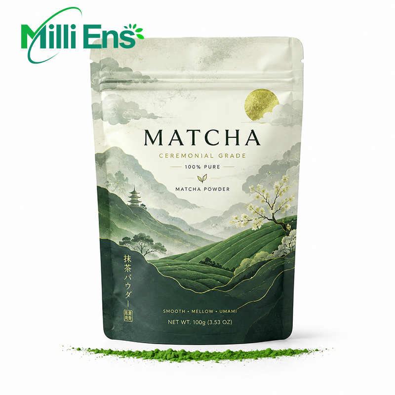 Milen's Matcha Powder Latte Is a Commercial Milk Tea Drink Suitable for Baking and Ice Cream Milen's Matcha Powder Latte Is a Commercial Milk Tea Drink Suitable for Baking and Ice Cream