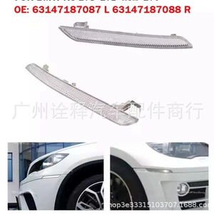 63147187087 63147187088 BMW X6E71 Ön Bamper Reflektor Trim Paneli