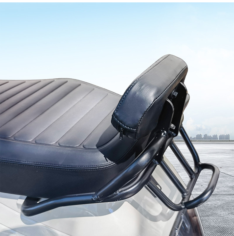 Suitable for 25 Models of New Asia Honda Ns125La Rear Backrest Ns150La Retro Seat Cushion Tail Rack Shelf