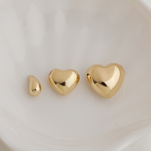 14K����ɫ���wˮ�ΐ��ĵ��� ��̖��������� diy�ֹ��朒��