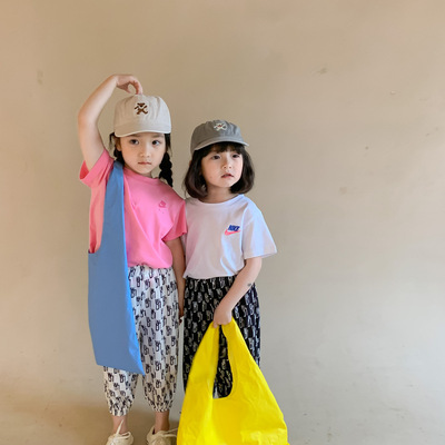 2021 A summer new pattern Children's clothing men and women Baby 2 NK Short sleeved