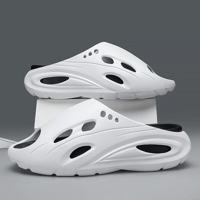 Nueva eva deportiva americana, sandalias y pantuflas desmontables antideslizantes, zapatos de playa para hombre