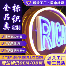 跨境专供户外活动灯光道具字活动氛围背景造型led霓虹灯字定制