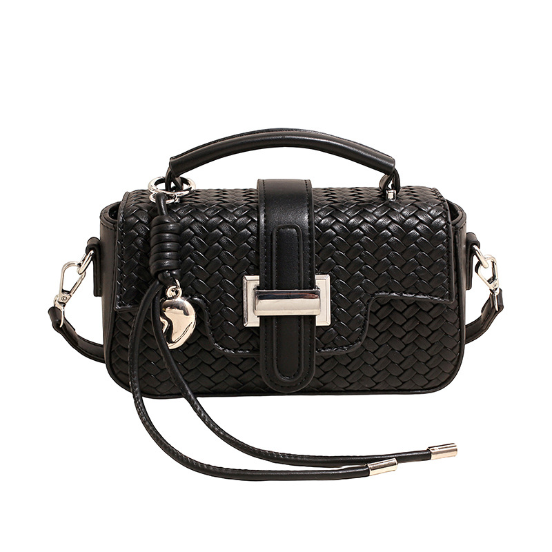 Casual coreano nicho tejido bolso de mano para mujeres 2026 nueva moda lujosa exquisita bolsa de mochila