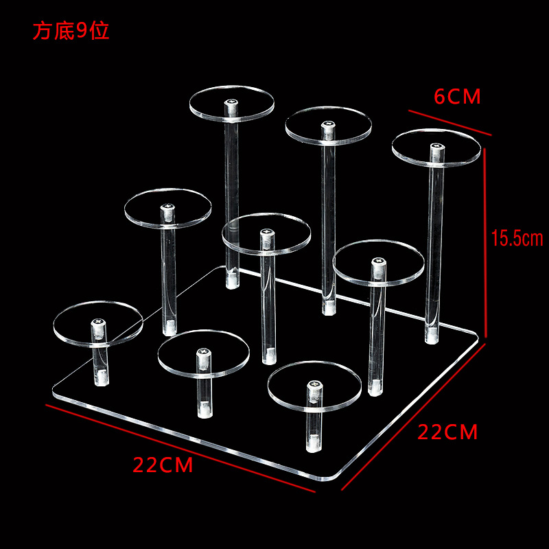陳列展示道具展示棚アクセサリー香水生放送アクリル展示棚多機能展示棚ブラインドケース棚