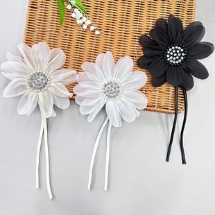 Vintage Hair Accessories Tricolor Lace Big Flower Accessories Hair Accessories Collar Shoes Hat Bag dress Sweet Corsage Decoration