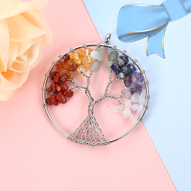 1 Piece 50mm Artificial Crystal Life Tree Pendant display picture 8