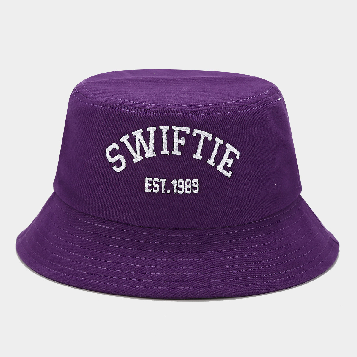 Nueva SWIFTIE bordado sombrero de pescador de verano moda fanáticos sombrero pareja sombrero de bañera solar transpirable