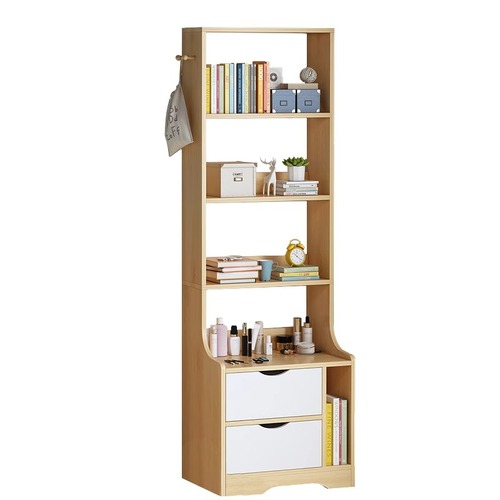 Bedside table simple modern bedroom heightened multi-functional bedside cabinet bookshelf integrated small storage simple storage rack