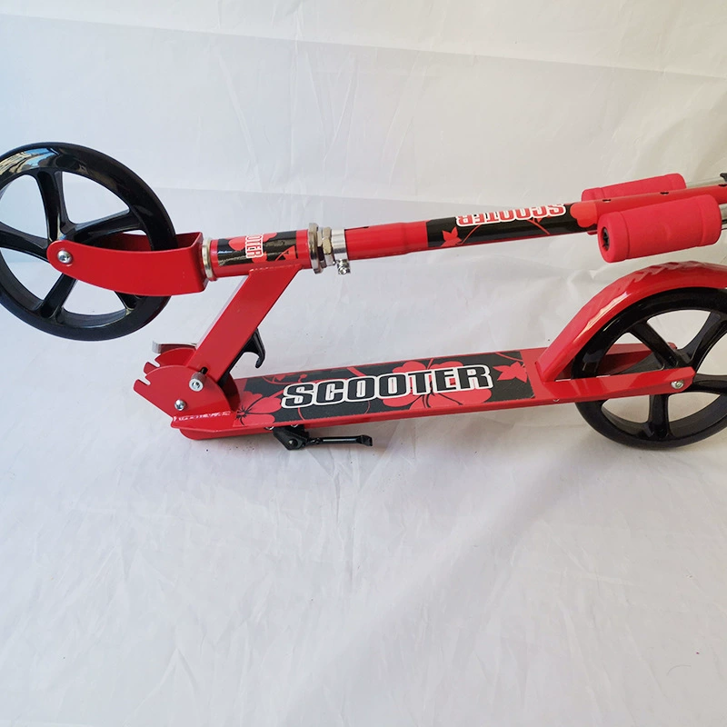 Детский самокат, цельнометаллический двухколесный самокат, студенческий самокат, подъемный складной самокат, поставка производителя