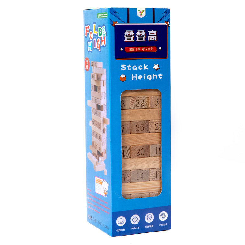 Juguetes de bloques de construcción para niños, equilibrio de bloques de construcción para bebés, juegos de mesa para adultos