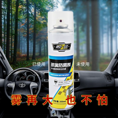 Anti-fog agent and cleaner Automotive glass defogging agent