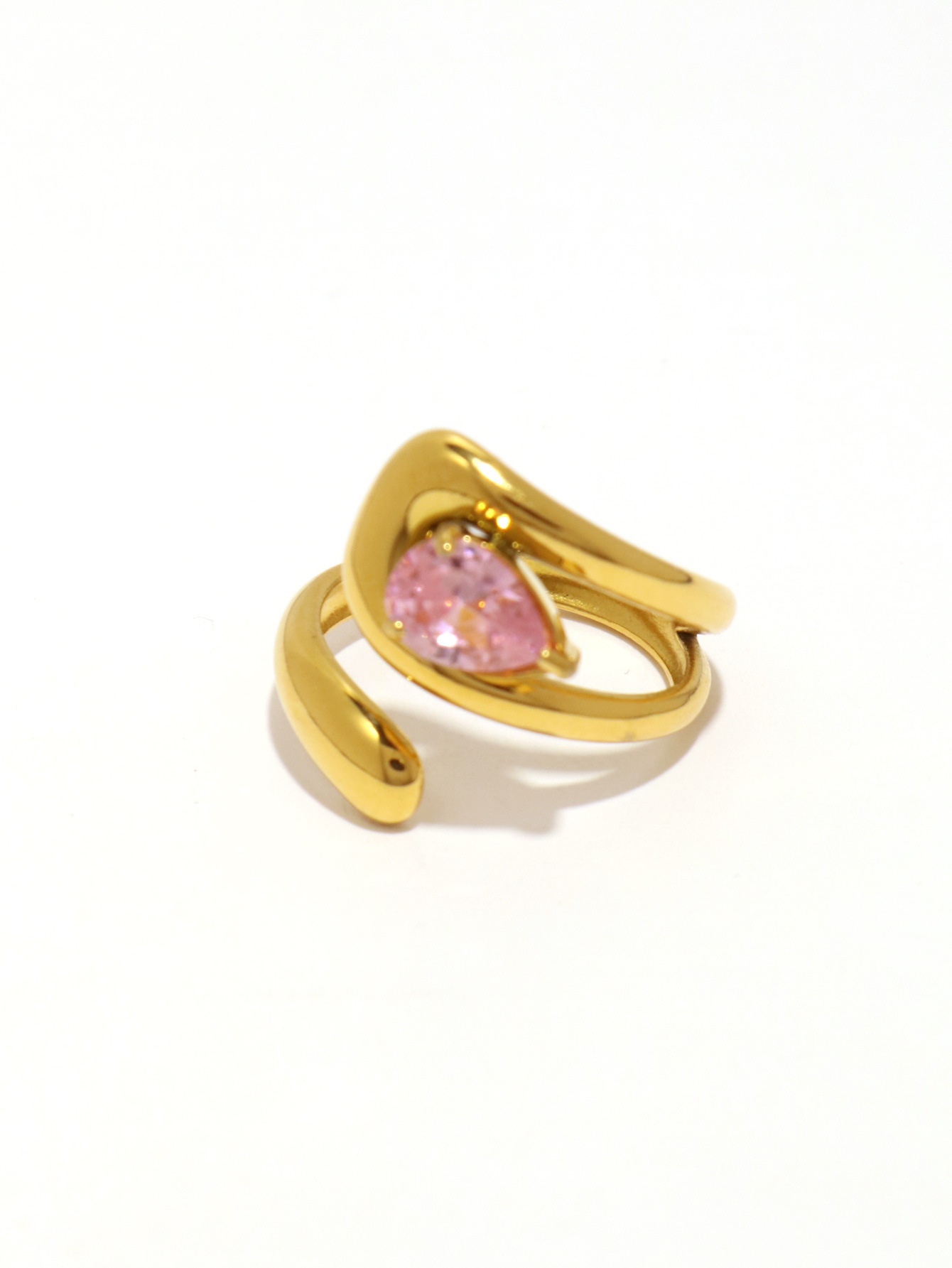 Geometric Pattern All Seasons Season Wholesale Jewelry Retro Geometric 304 Stainless Steel Rings