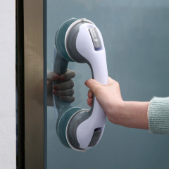 Bathroom suction cup handle hole-free glass sliding door push-pull door anti-slip handle bathtub elderly and children's grab bar