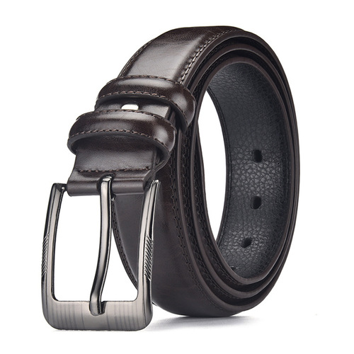 Men's High-end Stylish Versatile Business Belt with Pin buckle, Origin Source