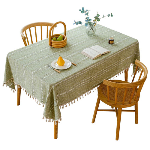 Lace-embroidered patterned hollow tablecloth solid color dustproof dining tablecloth home restaurant anti-slip decorative cover cross-border exclusive supply