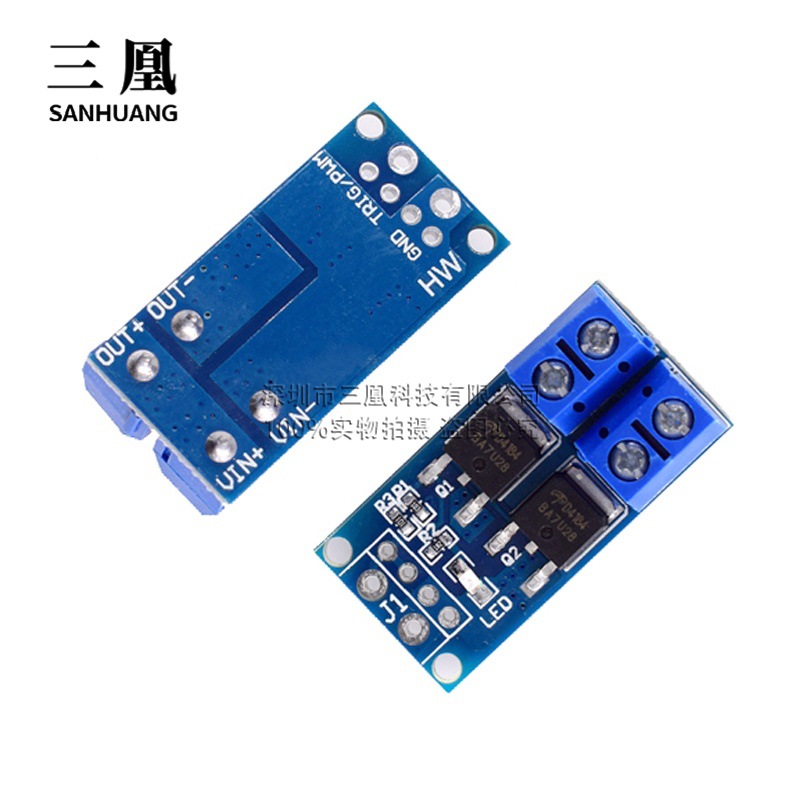 High-power MOS Tube Fet Trigger Switch Driver Module PWM Adjustment Digital Switch Control Board