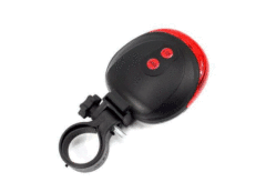 Bicycle light laser taillight parallel line safety warning taillight mountain bike death flight accessories cycling equipment