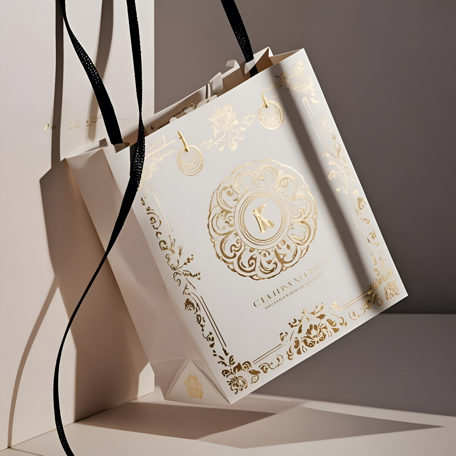 高级感手提袋包装袋手提小礼品袋子生日礼物丝带蝴蝶结装饰