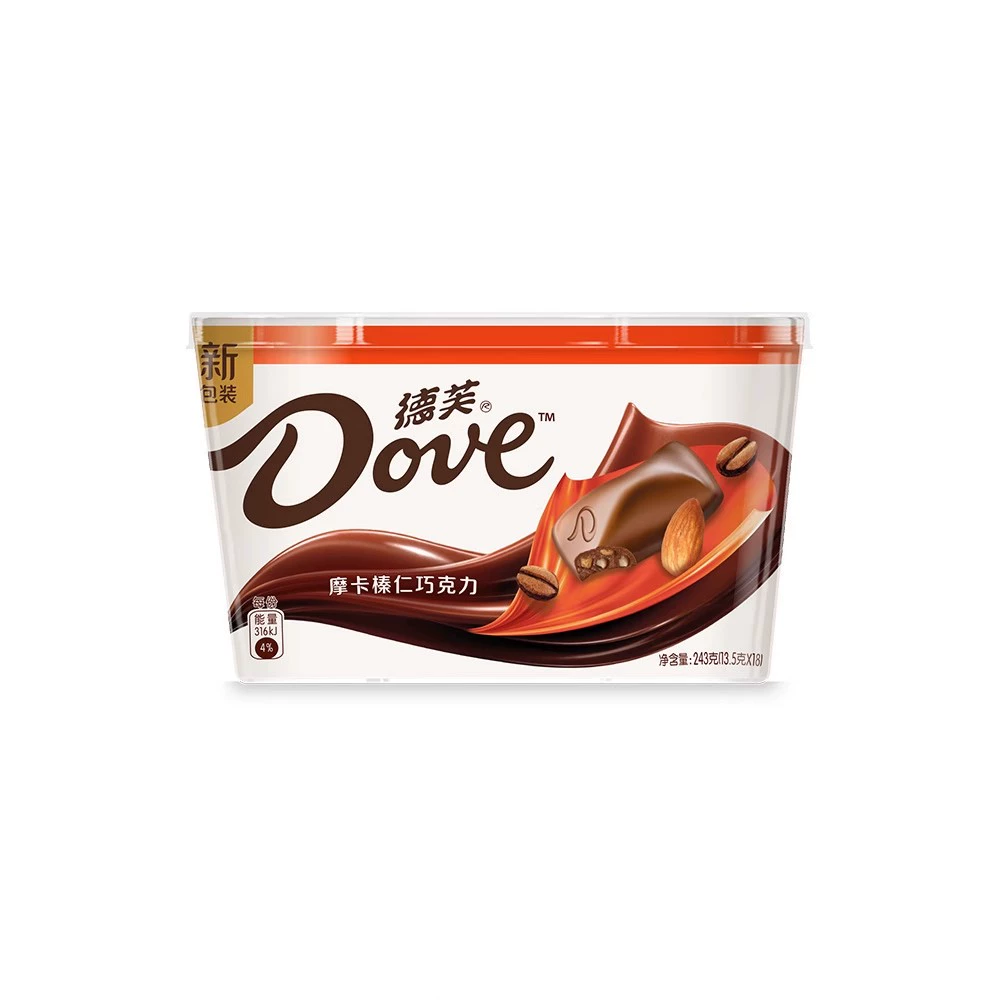 Подарочная коробка шоколада (Dove) ассорти — 224 г шелковистого молочного и наборы разных размеров