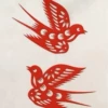 A pair of magpies (with flash flocking cloth)