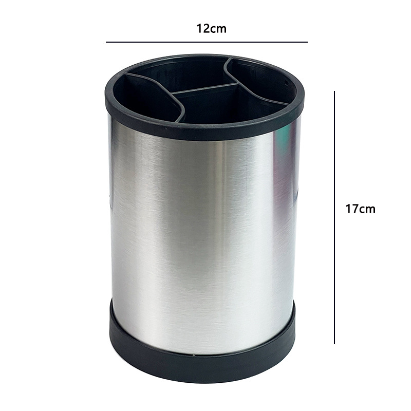 Acero inoxidable cuchillo titular traje libre insertar cocina cuchillo titular cortar tablero de cocina cubo vajilla tubo almacenamiento estante almacenamiento palillos