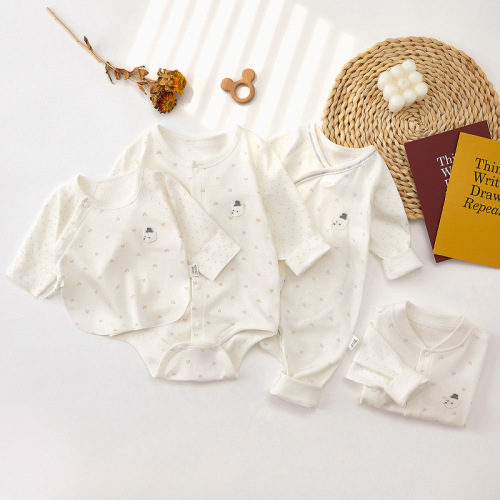 Baby jumpsuit summer modal crawling clothes newborn baby clothes infant clothes summer type a baby clothes