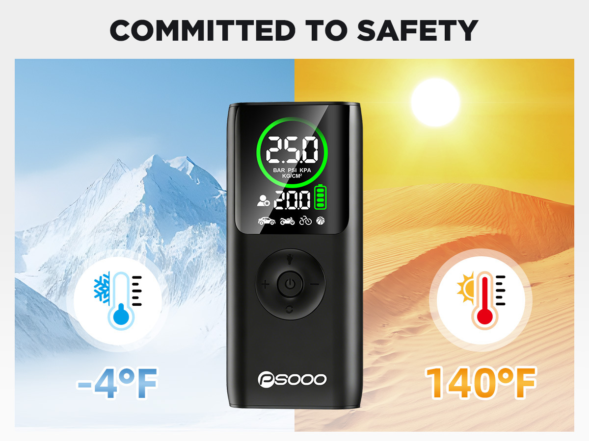 Amazon Car Emergency Jump Starter and Air Compressor All-in-One Device for Vehicle Emergency Multi-Function Power Bank and Air Pump